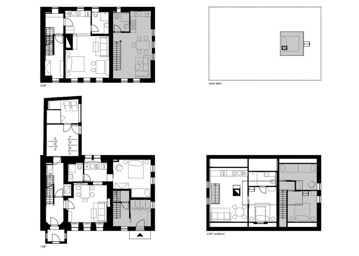 Apartmany Volf - Boží Dar Exteriör bild
