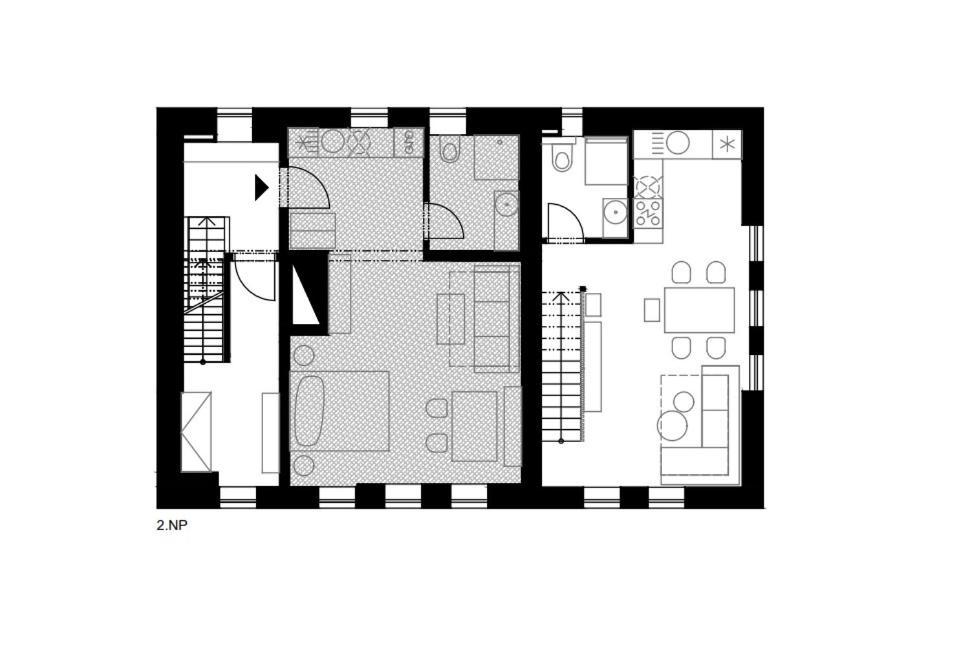 Apartmany Volf - Boží Dar Exteriör bild